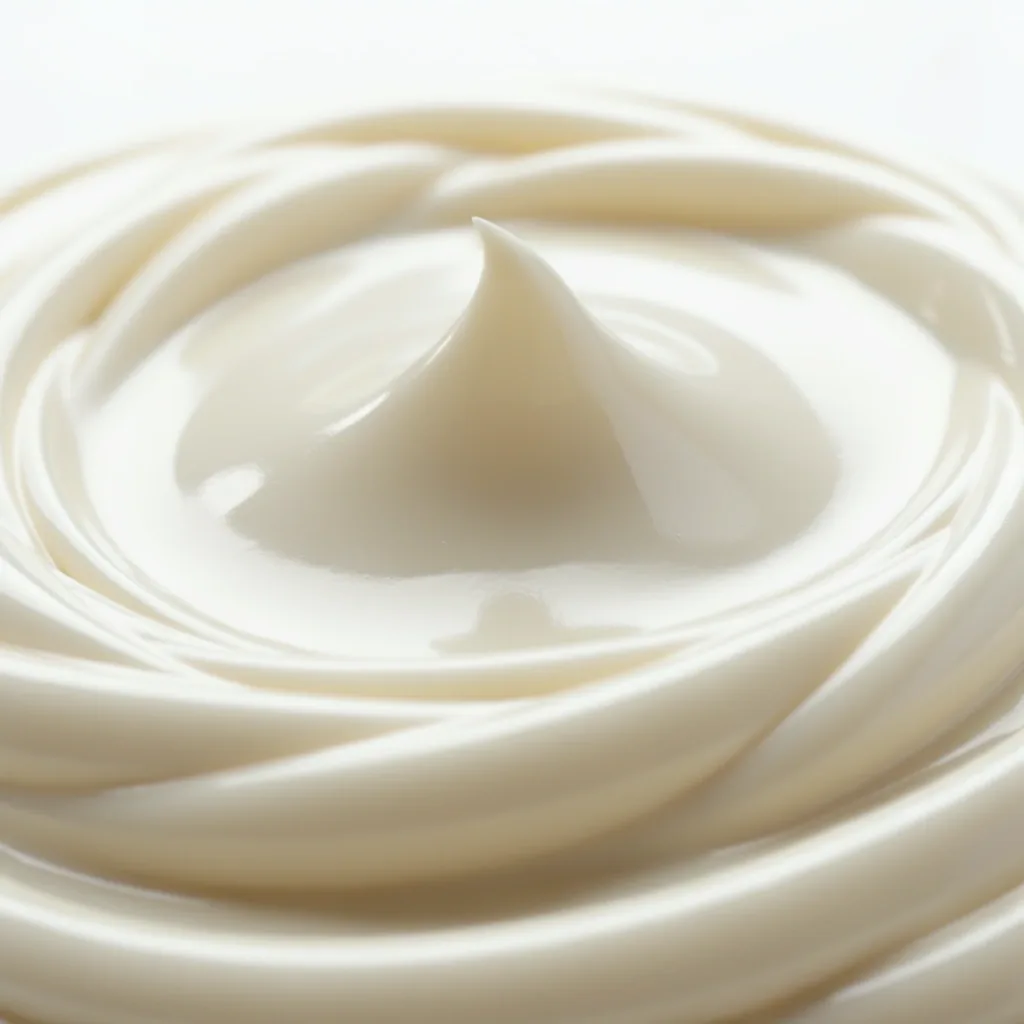 Rich cream texture detail